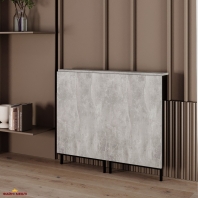 Стол-трансформер Sly Ателье светлый/Чёрные ноги