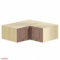 Антресоль А100х100.36.2Д угол.глубокая Атланта глянец