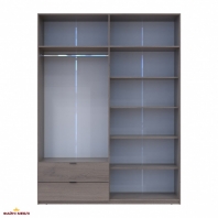 Шафа для одягу Дорос Лукас канноло 4 дверна 180 см