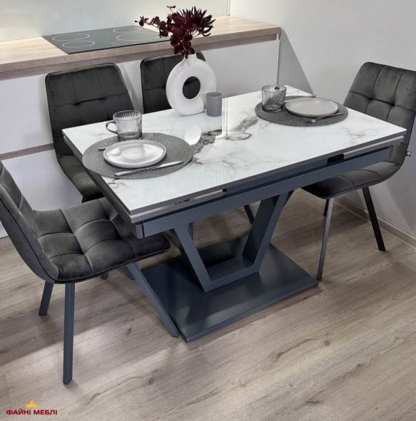 Стіл кухонний розкладний Джем Maxi V / Максі В 110-170 см 31