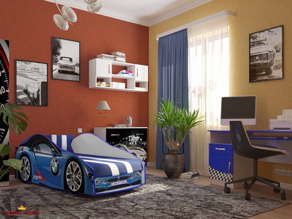 Детская кровать ЭЛИТ BMW 0