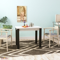 Стол-трансформер Dinner Дуб шамони светлый/венге