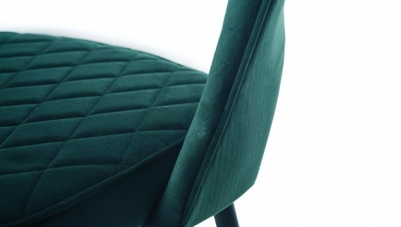 Стул полубарный B-125 изумрудный велюр 7
