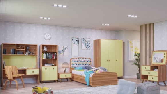 Кровать 1-сп Колибри 0