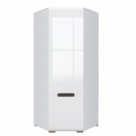 Шафа кутова SZFN1D/21/10 ВМК Украіна Амелія 2 дверна білий