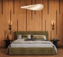 Кровать мягкая двуспальная Woodsoft Bern II / Берн II