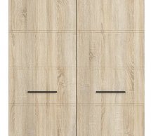 Шкаф SZF2D/20/10 BRW Poland Fever 2 дверный белый 100 см