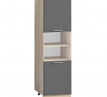 Шафа П60.214.2Д В.2 під духовку і мікрохвильову піч Хай-тек кольоровий друк