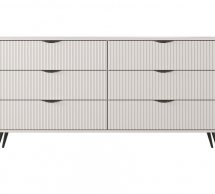 Комод 6S/163 Беж/Чорні ніжки Lante