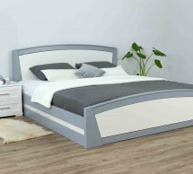 Ліжко дерев'яне Дрімка Женева з підйомним механізмом та нішею для білизни Бук