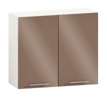 Шкаф верхний В80.72.2Д/В80.92.2Д Крашеный высокий глянец с печатью