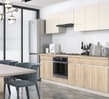 Кухня 2,6 м Юлія Кашемір / Дуб сонома