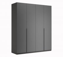 Шафа 4дв Міромарк Доні 4 дверна графіт сірий 180 см