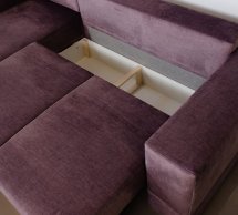 Угловой диван раскладний пантограф Вико мебель Бостон 266 см