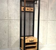 Передпокій LOFT 600 Дуб Сонома / Чорний мат MebliRoMax