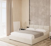 Кровать мягкая двуспальная Шик Галичина Фабио