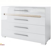 Спальня Bianko/Бьянко Світ меблів №2 с зеркалом и шкафом 4S