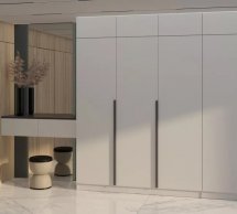 Антресоль Matroluxe Urban / Урбан 2 дверная Белое Дерево