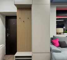 Прихожая Спейс №1 Matroluxe с вешалкой и шкафом