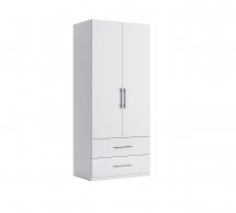 Шафа 2дв 2шх Міромарк Фемелі Джуніор 2 дверна білий 90 см