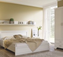 Модульная спальня Tiffany/Тиффани Mebelbos Вудлайнт крем