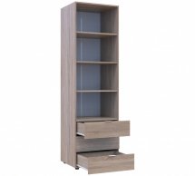 Пенал для одежды Дорос Гелар дуб сонома 3Ш 60 см