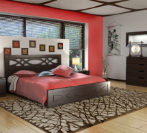 Ліжко Ліана з газліфтом та металевим каркасом