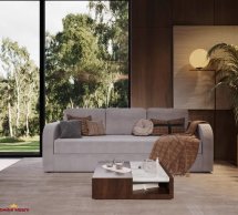 Диван розкладний єврокнижка Baltika / Балтика 230 см