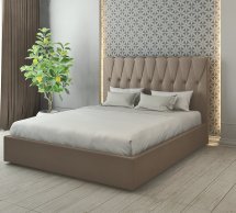 Кровать мягкая двуспальная Лев Лисабон