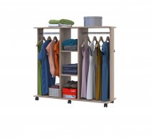 Гардеробная стойка Д3 дуб сонома