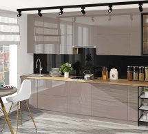 Модульна кухня Фарбований високий глянець