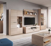 Шафа Perfect Home 2D/80 Link 2 дверна дуб 80 см