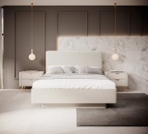 Модульна спальня Lante/Ланте Perfect Home Бежевий/Золоті ніжки