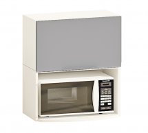 Тумба верхняя В60.72.1Д. под микроволновку Gola ручка Окрашенный Высокий Глянец