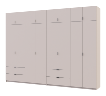 Шкаф для одежды Дорос Лукас кашемир 8 дверный 320 см