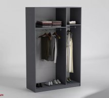 Шафа розпашна Matroluxe Luna / Луна 3 дверна 135 см