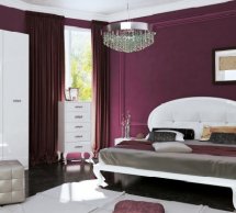 Модульная спальня Imperiya/Империя Миромарк Белый глянец