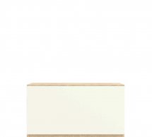 Тумба для взуття KOM1K Верто Дуб сонома / Кашемір