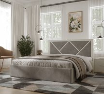 Ліжко дерев'яне DrevKO Стиль 2 Емаль