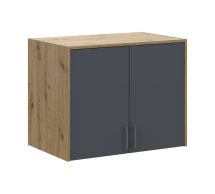 Антресоль висока Дорос Ронді графіт 2-дверна 82 см