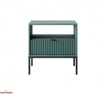 Тумба приліжкова Лабрадор/Чорні ніжки S54 Nova