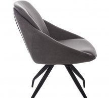 Стул поворотный R-65 серый