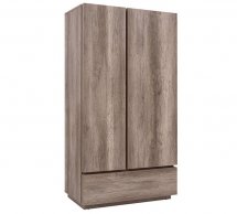 Шкаф SZF2D1S BRW Poland Anticca 2 дверный дуб 108 см