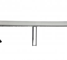 Стіл розкладний трансформер MebliRoMax Long Iron / Лонг Айрон 80-300 см 