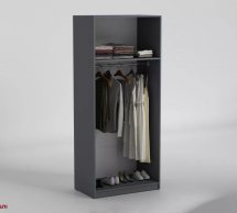 Шафа розпашна Matroluxe Luna / Луна 2 дверна 90 см