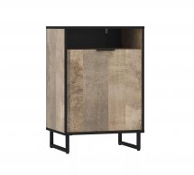 Комод дуб гранж песочный F-0003 Форте