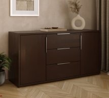 Комод деревянный DrevKO 2Д3Ш Арина дводверный с 3 ящиками