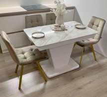 Стол кухонный раскладной Джем Slide / Слайд 110-150 см