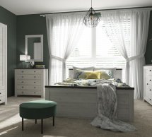 Модульна спальня Antwerpen/Антверпен BRW Poland Модрина світла / Сосна larico