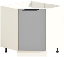 Тумба нижня Н90х90.82.1Д. кут. Мийка Лофт глянець